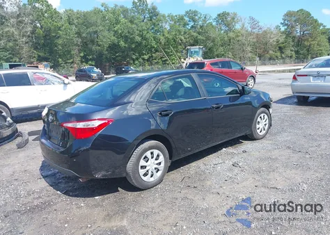2016 Toyota Corolla L from USA, damaged, VIN 5YFBURHE0GP516800